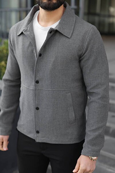 Helen Goods Jachetă sezonieră pentru bărbați din țesătură Gofre model ZR, sez...