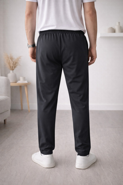 Exclusive Season Pantaloni trening sport bărbați, talie elastică, material elastic, croială lejeră