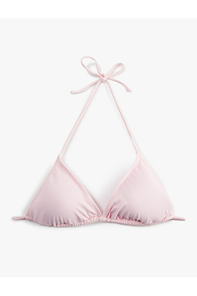 Koton Boyundan Bağlamalı Üçgen Bikini Üstü