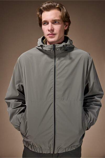 DeFacto Water Repellent Hooded Coat F8491Ax26Sp