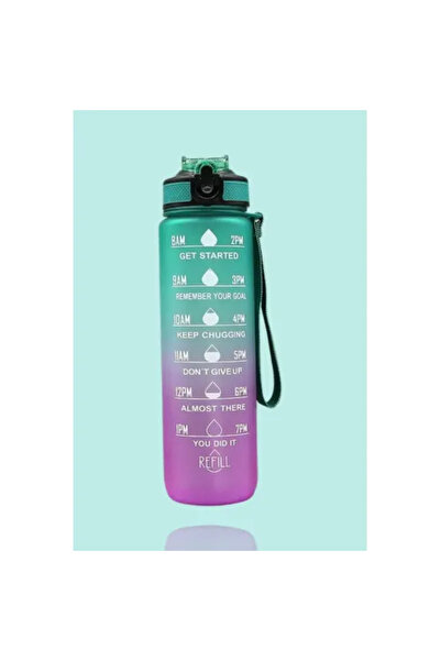 ForWhat 1Lt Daily Liquid Drink Planning Water Flask for Office Home Office Gift