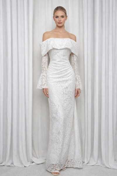 SandIfashion soft lace dress