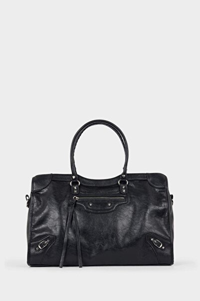 DeFacto Women's Faux Leather Shoulder Bag F6587Axns