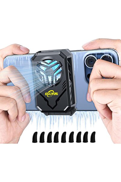 Mikirini Semiconductor Mobile Phone Cooler with 1300mAh Rechargeable Battery