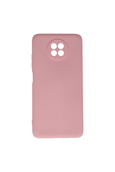 eco port حافظة نانو مخملية داخلية من السيليكون لهاتف ريدمي نوت 9 5G - وردي