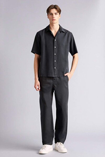 DeFacto 100% Cotton Baggy Fit Trousers F6129Ax26Sp