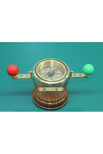 ForWhat Επιτραπέζια πυξίδα σκάφους πολυτελείας από ορείχαλκο για δώρο γραφείο...