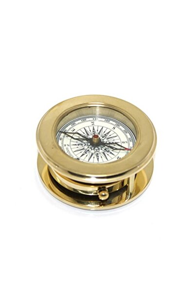 ForWhat Πυξίδα Prestige με ορειχάλκινο φακό και ξύλινη θήκη για δώρο γραφείου...