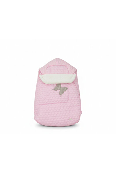 Generic Girls' winter fleece-lined jumpsuit, pink and white - pink