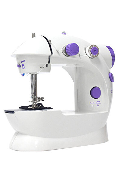 Sumkyle Sewing Machine Mini Handheld Two Threads Switches Easy to Use for Kid...