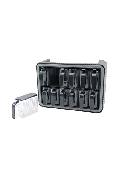 MericLine Plastic 12 Compartment Spice Set11553 (1047)