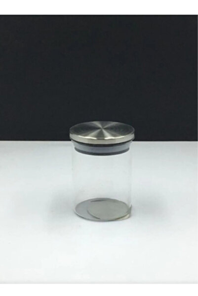 MericLine Glass Spice Rack with Metal Lid 6.5X8 Cmkvn37 (1047)