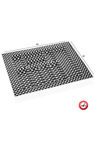 CT STONES Suport pentru tacâmuri Eco Modül cu carouri 66X49Acero20126 (1092)