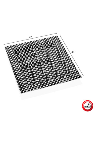 MericLine Eco Modül Cutlery Holder Checkered 47X49Acero20123 (1047)