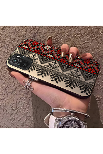 ARTISHELL Redmi Note 10S Uyumlu kurdele desenli yüksek kaliteli düşmeye dayan...