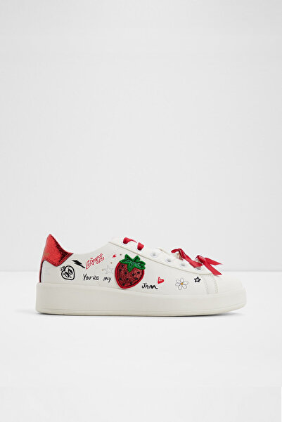 Aldo LOVESNEAKER - Kadın Beyaz Bağcıklı Platform Sneaker