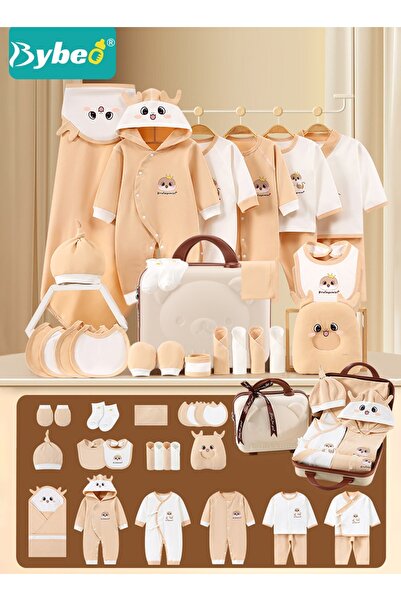 BYBEO 26PCS Newborn Baby Gifts Set, Newborn Layette Gift Set, Baby Clothes Ac...