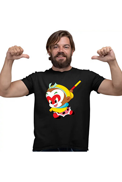 OEM Ανδρικό T-Shirt Sun Wukong Journey West Drawings