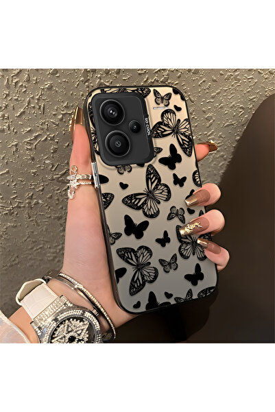 CASEVIBE Redmi Note 13 Pro Plus+ 5G Uyumlu güzel kelebek desenli yüksek kalit...