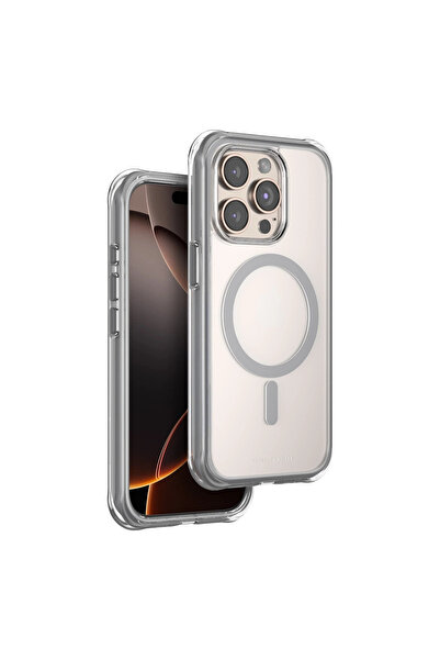 VINTESSY غطاء ماج سيف لهاتف آيفون 15 برو ماكس من أونيجيف - رمادي تيتان