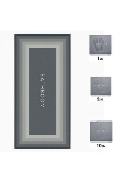 ForWhat 40X120Cm Absorbent Non-Slip Base Long Floor Mat for Office Home Offic...