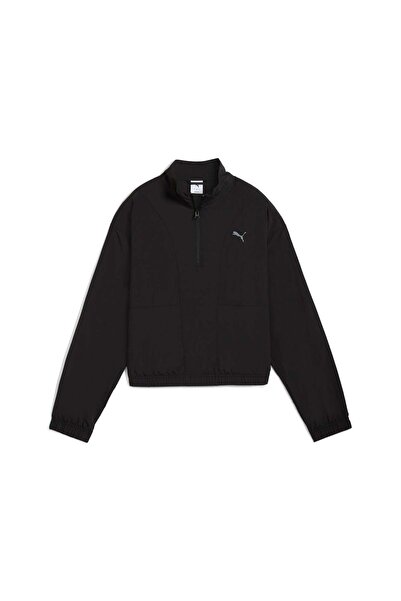 Puma HER Kadın Yarım Fermuarlı Geniş Kesim SWEATSHIRT