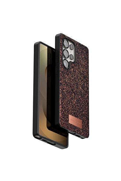 eco port غطاء سامسونج جالاكسي S25 الترا برايت لامع من Onegif - بنفسجي غامق