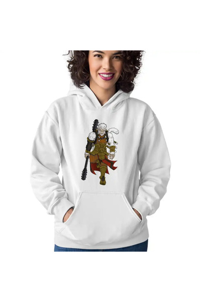 OEM Women's Hoodie Wukong White Death Black Myth