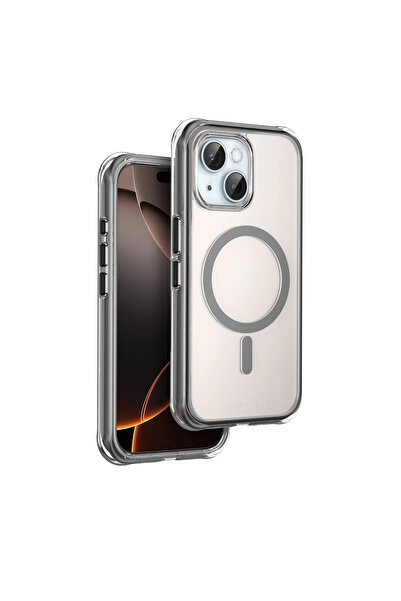 VINTESSY غطاء هالك ماجسيف لهاتف آيفون 15 من أونجيف - أسود