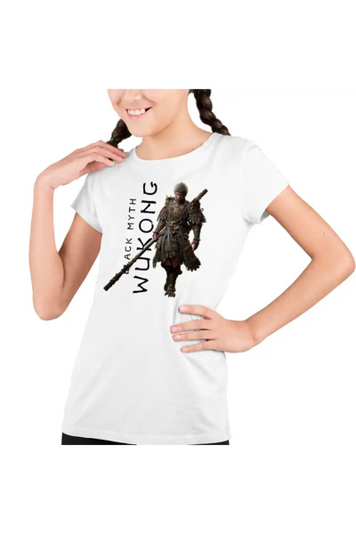 OEM Tricou Copii Fete Wukong Legend Black Myth