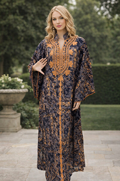 RONZA Women's jalabiya with French sleeves