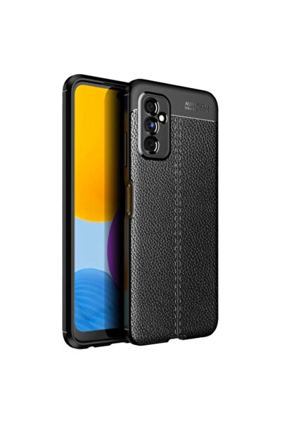 eco port غطاء حماية لهاتف سامسونج جالاكسي M52 5G مع تركيز تلقائي - أسود