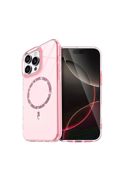 VINTESSY iPhone 16 Pro Max Live Diamond Magsafe Case - Pink
