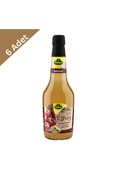 Kühne Filtresiz Elma Sirkesi 500 ml x 6 Adet