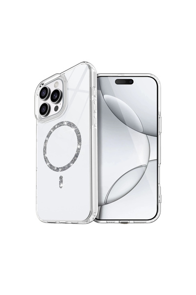VINTESSY iPhone 16 Pro Live Diamond Magsafe Case - Transparent