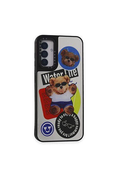 eco port غطاء حماية لهاتف سامسونج جالاكسي M14 5G بنمط مرآة - مرآة - 14