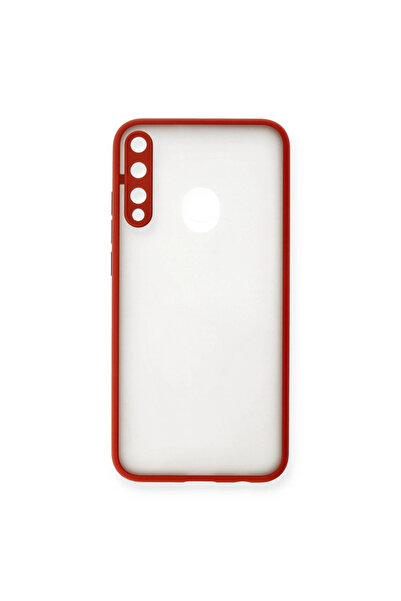 eco port غطاء سيليكون مونتريال لهاتف هواوي P40 لايت E - أحمر