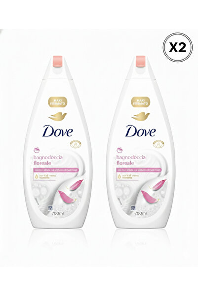 Dove Package X2 Shower gel 700 ml floral aroma