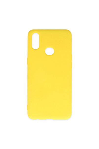eco port Samsung galaxy a10s case nano inner velvet silicone - yellow