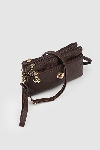 Septemmart حقيبة نسائية من الجلد الناعم من زوك موديل سوفت، تحتوي على 4 أقسام ...