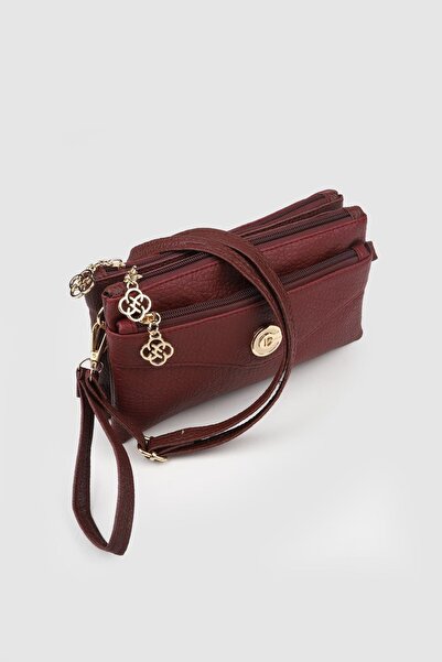 Septemmart حقيبة نسائية من الجلد الناعم من زوك موديل سوفت، تحتوي على 4 أقسام ...