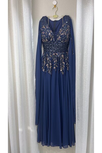 dalaa Chiffon evening dress