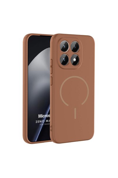 Microsonic Mi 15t Case Zeno Magsafe Brown