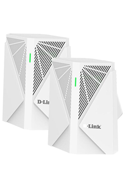 D-Link جهاز توجيه لاسلكي ثلاثي النطاق جيجابت DLINK AX5400 (عبوة من قطعتين)