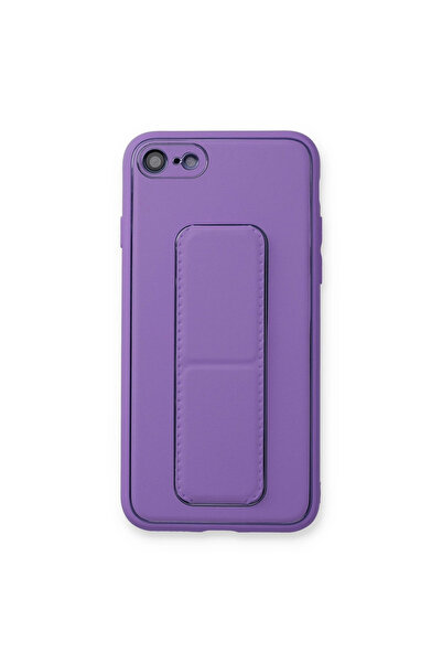 eco port غطاء حماية لهاتف آيفون 7 مصنوع من جلد كوكو - أرجواني داكن