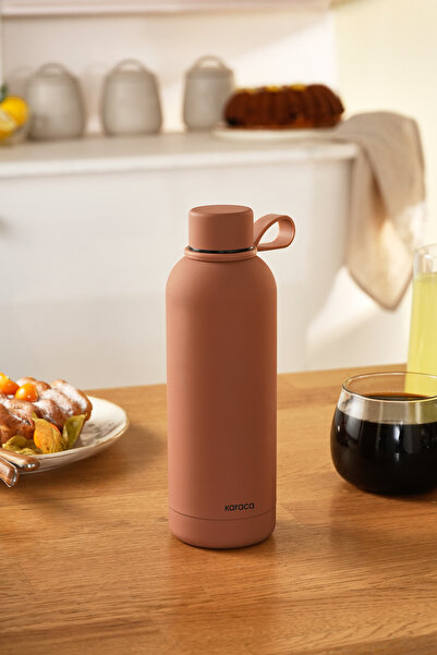 Karaca Aly Soft Touch Çelik Sızdırmaz Termos 500 ml Mocha Mousse