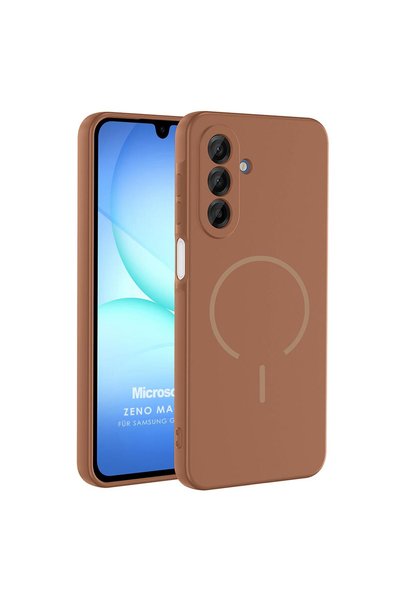 Microsonic حافظة سامسونج جالاكسي A17 زينو ماج سيف باللون البني