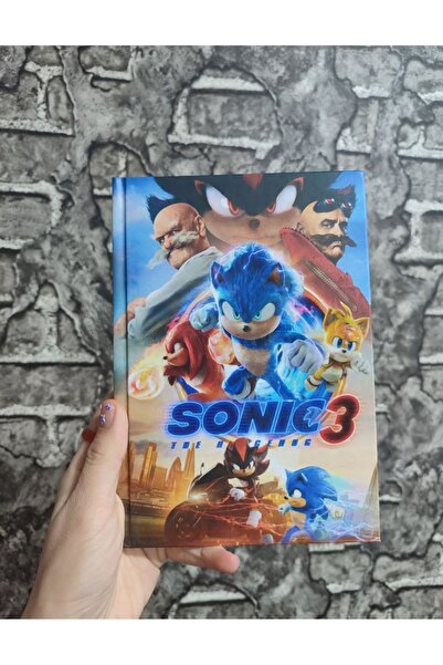 senacacollection Sonic Hard Cover Lined 80 Sheets Notebook A5 Size