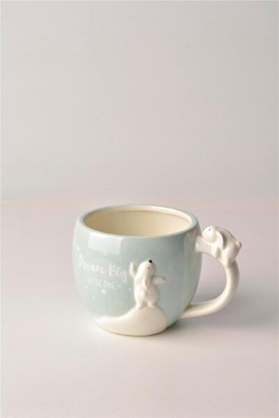 Tohana 3D Hayvanli Kulplu Kupa 460 ML.