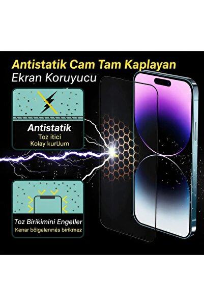 Veloa RM 15 – واقي شاشة زجاجي مضاد للكهرباء الساكنة من Redmi يغطي الشاشة بالكامل